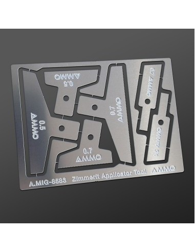 HERRAMIENTAS DE APLICACIÓN DEL ZIMMERIT