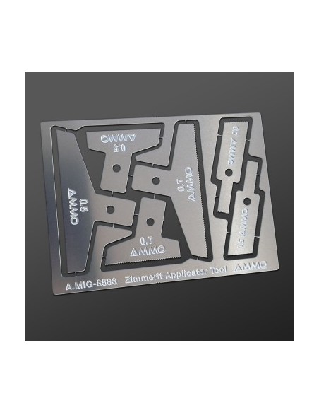 HERRAMIENTAS DE APLICACIÓN DEL ZIMMERIT