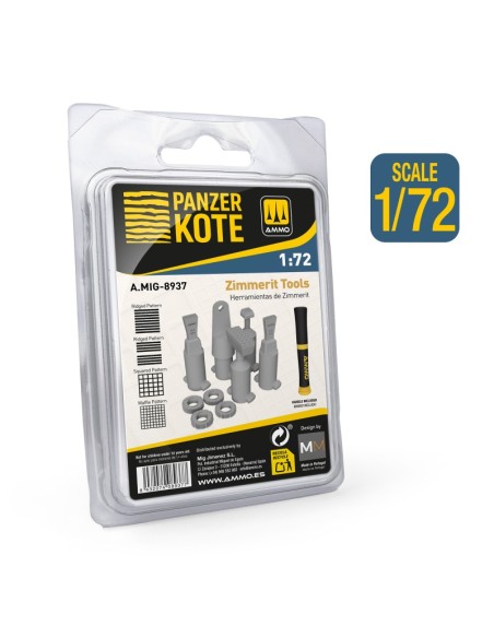 HERRAMIENTAS ZIMMERIT 1/72