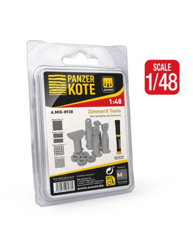 HERRAMIENTAS ZIMMERIT 1/48