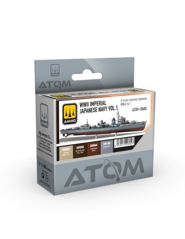ATOM Set Armada Imperial Japonesa WWII vol.1