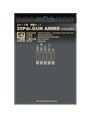 20 PDR. Gun Ammo