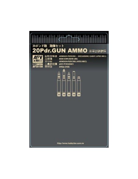 20 PDR. Gun Ammo