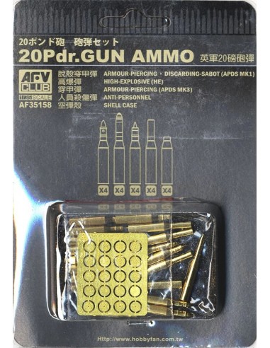 20 PDR. Gun Ammo