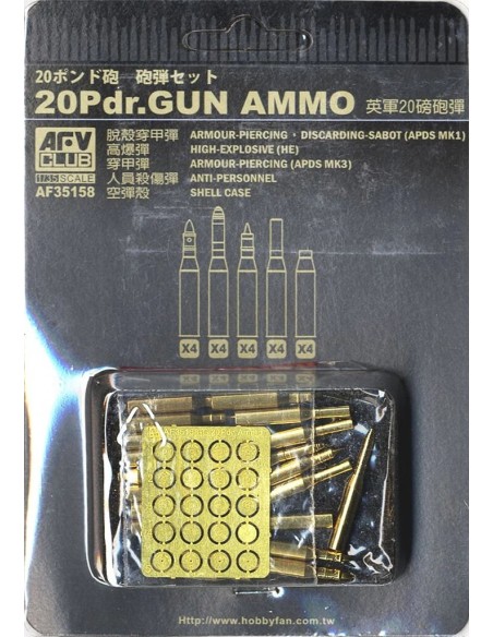 20 PDR. Gun Ammo