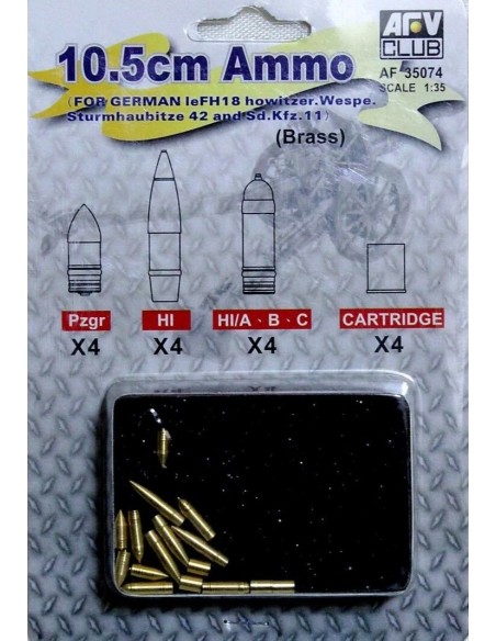 10,5cm Ammo for Wespe