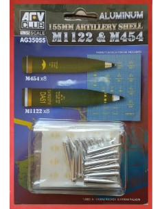 Aluminum 155mm Artillery Shell M1122 & M454