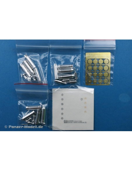 Modern German 120mm Tank Ammunition Set B (aluminium)