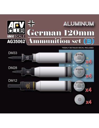 Modern German 120mm Tank Ammunition Set B...