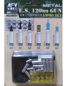 U.S. 120mm Gun AMMO SET