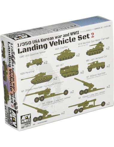 USA Korea WAR & WWII Landing Vehicle Set