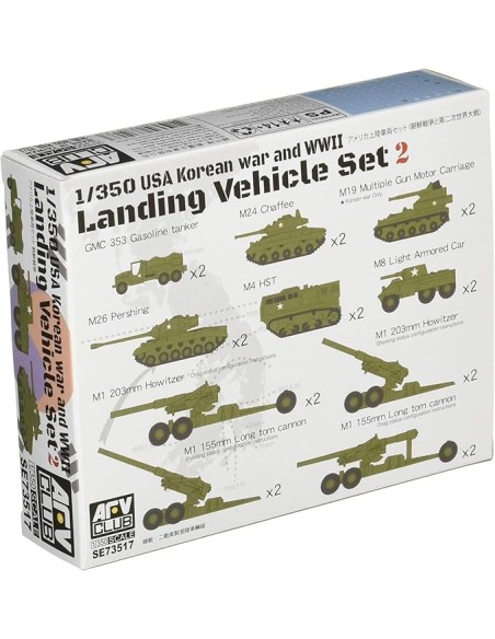 USA Korea WAR & WWII Landing Vehicle Set