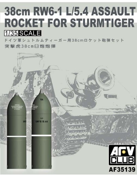 RW6-1 L/5.4 Assault Rocket for Sturmtiger