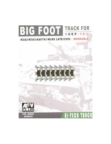 U.S. M2A2 / M3A3 / AAV7A1 / MLRS Big Foot Workable Tracks