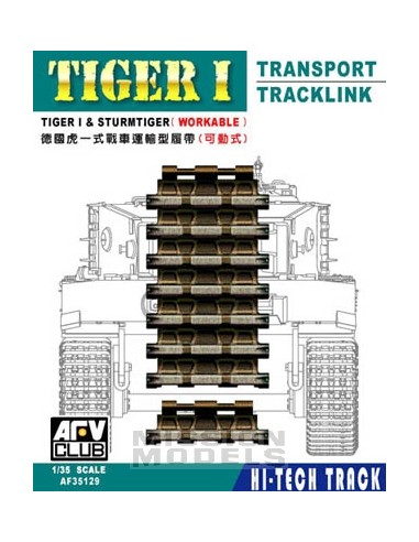 Tiger I & Sturmtiger Workable Transport Tracklink