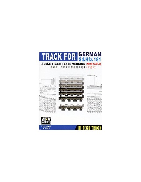 Tiger I  late version Track