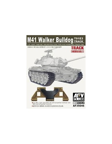 M41 Walker Bulldog T91E3 Workable Track