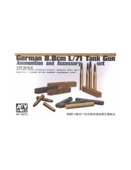 8.8cm L/71 Ammunition and Accessories