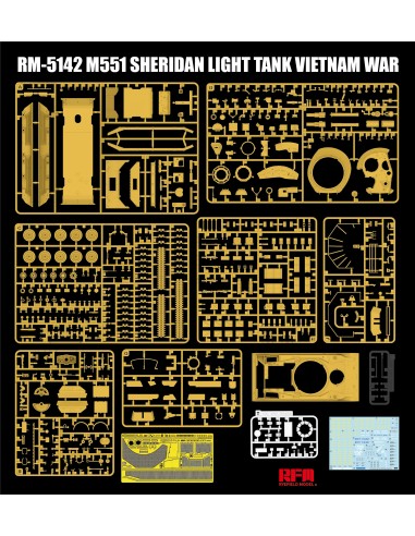 M551 Light Tank SHERIDAN Vietnam War