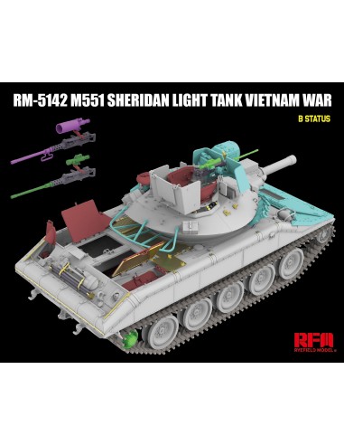 M551 Light Tank SHERIDAN Vietnam War