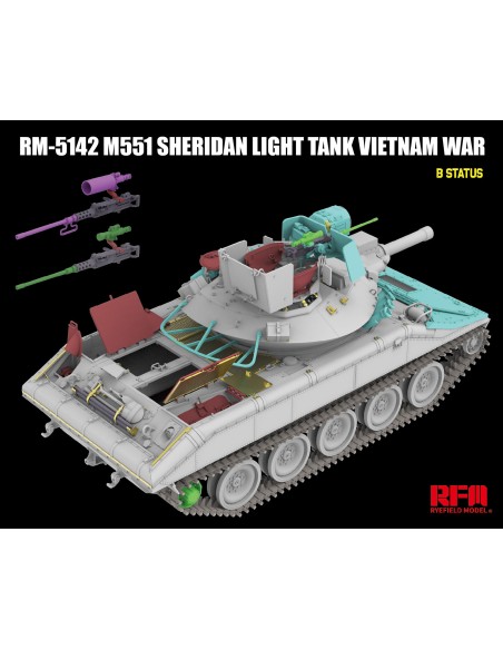 M551 Light Tank SHERIDAN Vietnam War
