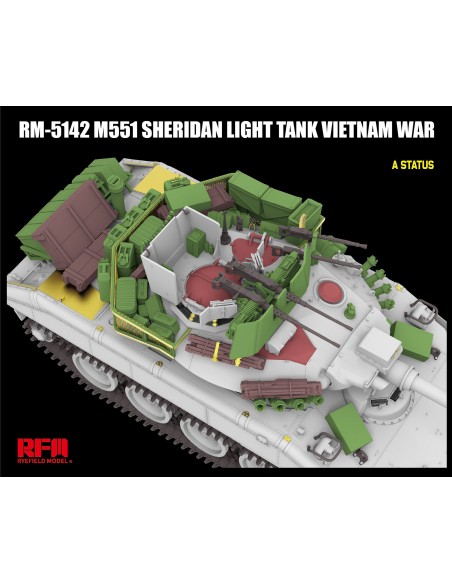 M551 Light Tank SHERIDAN Vietnam War