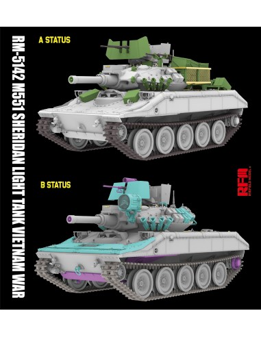 M551 Light Tank SHERIDAN Vietnam War