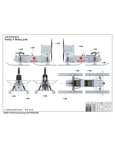 Soviet Aerosan RF-8/GAZ-98