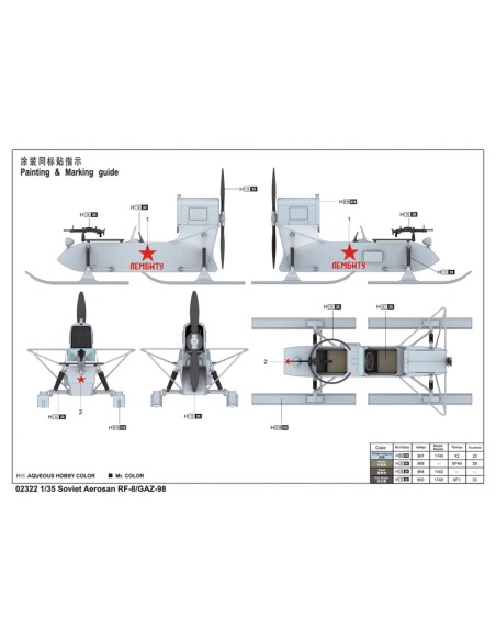 Soviet Aerosan RF-8/GAZ-98