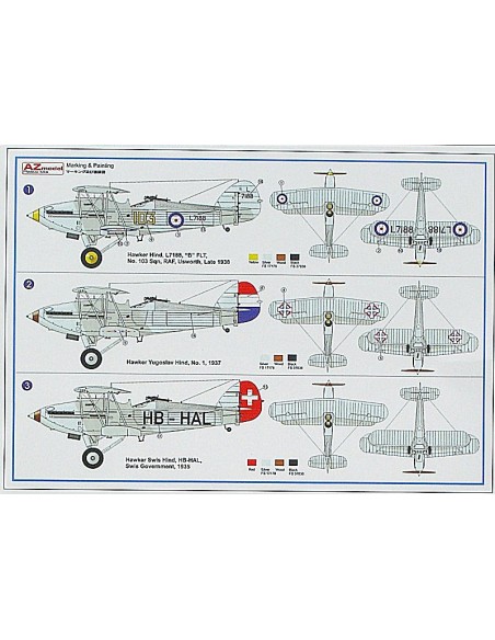 Hawker Hind Mk.I "Ala Plateada"
