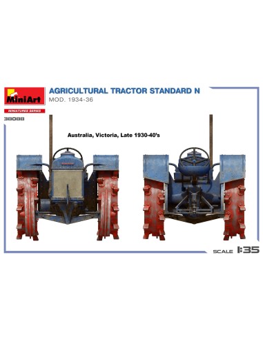 Agricultural Tractor Standard N Mod. 1934-1936