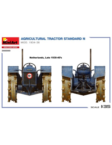 Agricultural Tractor Standard N Mod. 1934-1936