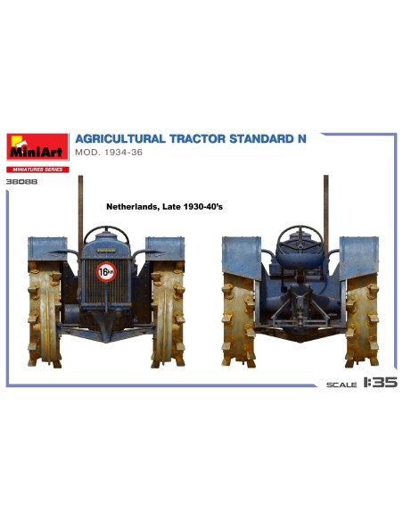 Agricultural Tractor Standard N Mod. 1934-1936