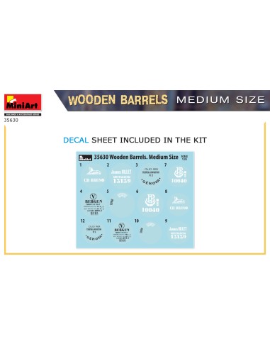 Wooden Barrels Medium Size