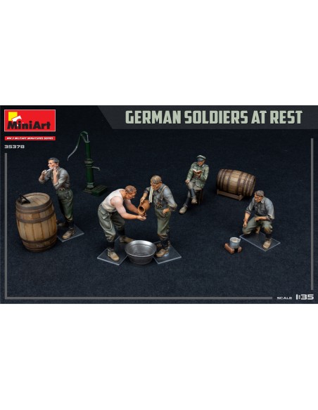 German Soldiers At Rest Special Edition