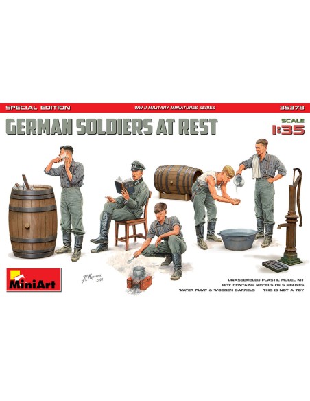 German Soldiers At Rest Special Edition