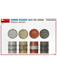 German Soldiers With Fuel Drums - Special Edition 2