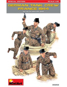 German tank crew France 1944