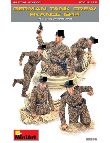 German tank crew France 1944