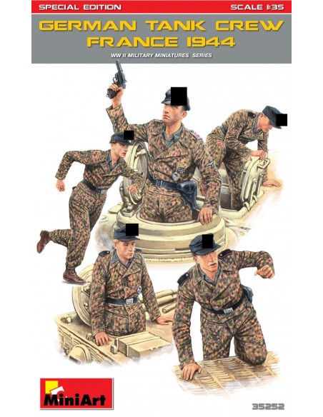 German tank crew France 1944