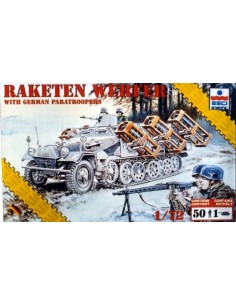 Raketen Werfer with German Paratroopers 50 SOLDADOS