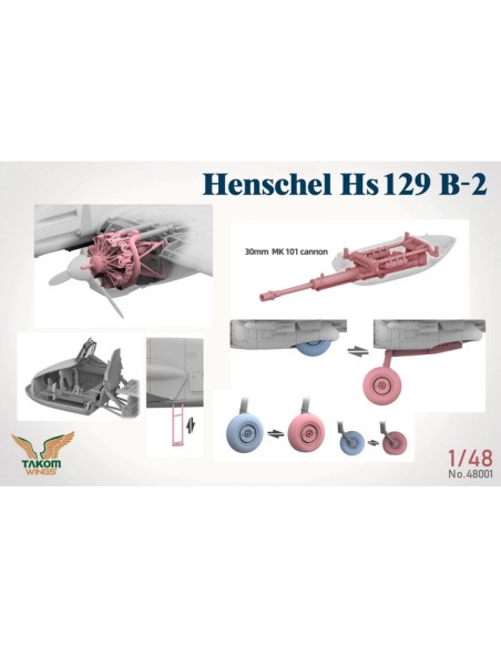 Henschel Hs 129 B-2 With Interior