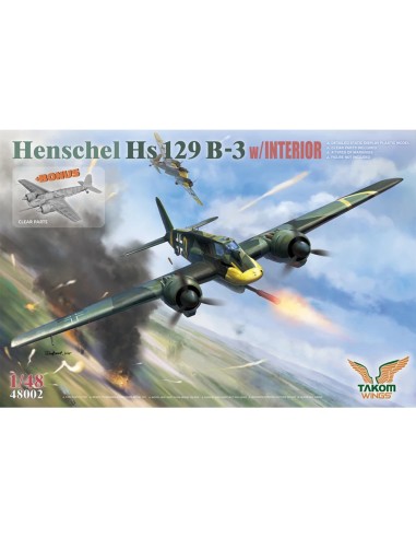 Henschel Hs 129 B-3 With Interior
