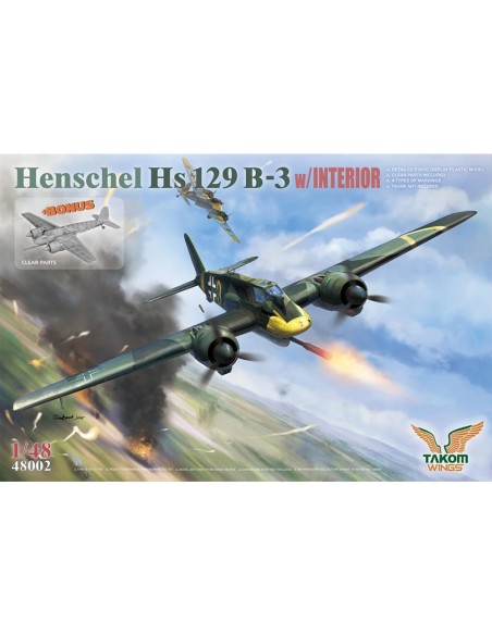 Henschel Hs 129 B-3 With Interior