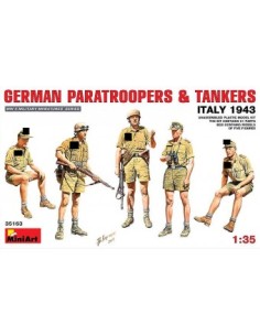 German Paratroopers and Tankers (Italy 1943)