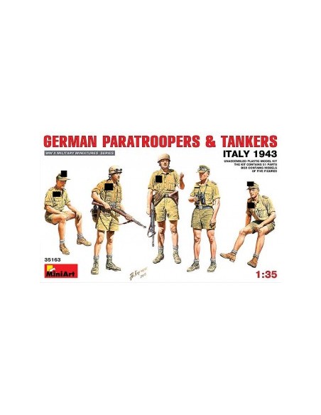 German Paratroopers and Tankers (Italy 1943)