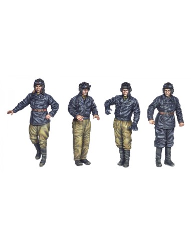 SOVIET TANK CREW (for Flame Tanks & Heavy Tanks...