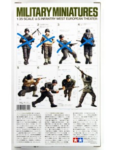 U.S. Infantry Set (West European Theater) Scale Kit LEER... 2