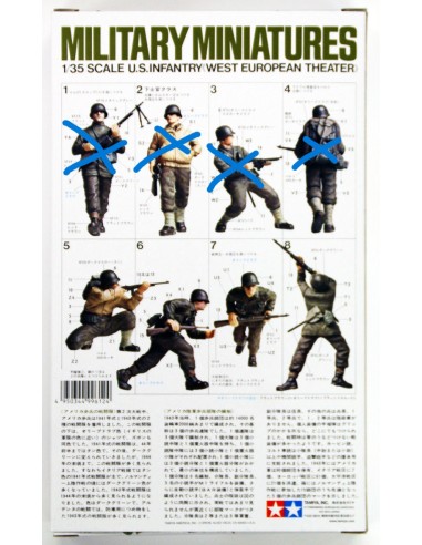 U.S. Infantry Set (West European Theater) Scale...
