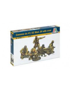 Cannone da 47/32 Mod. 39 with crew